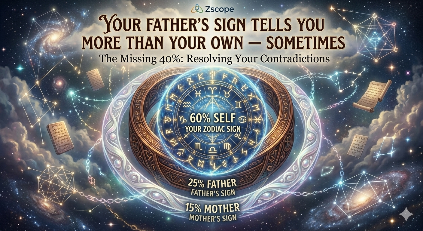 Why Your Father's Sign Tells You More Than Your Own — Sometimes